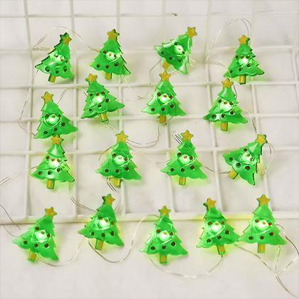 Obrázek z Světelný řetěz - stromečky