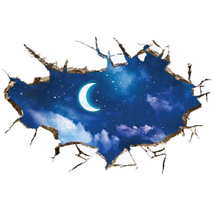 Obrázek z Samolepky na zeď - noční obloha