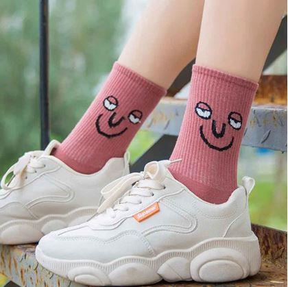 Obrázek z Vtipné ponožky emoce - cool