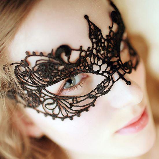 Obrázek z Krajková škraboška