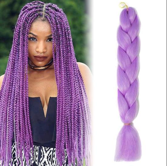 Obrázek z Vlasový příčesek - fialový