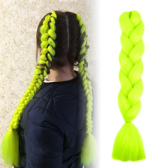 Obrázek z Vlasový příčesek - zelenožlutý
