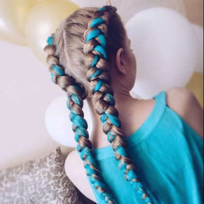 Obrázek z Vlasový příčesek - modrý