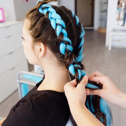 Obrázek z Vlasový příčesek - modrý