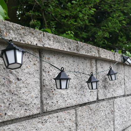 Obrázek z Solární LED řetěz - lucerny