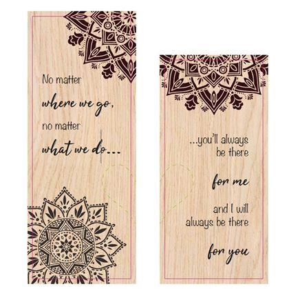 Obrázek z Párový svícen - mandala