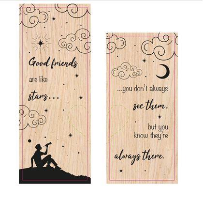 Obrázek z Párový svícen - noční obloha