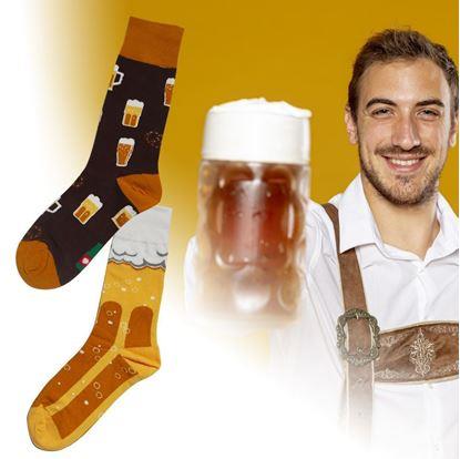 Obrázek Veselé ponožky - pivo