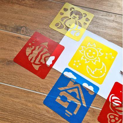 Obrázek z Šablony na malování 6 ks - svět kolem nás