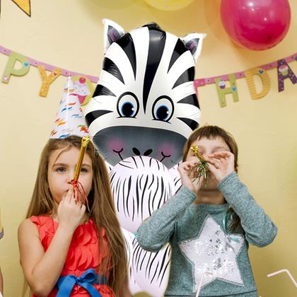 Obrázek z Veselé balónky 7 ks - zebra