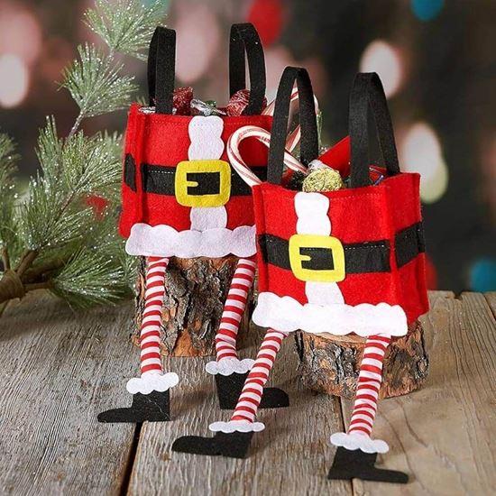 Obrázek z Vánoční dekorativní dárková taška - Santa