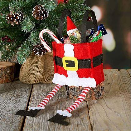 Obrázek z Vánoční dekorativní dárková taška - Santa
