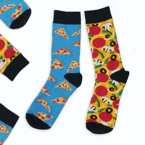 Obrázek z Veselé ponožky - pizza