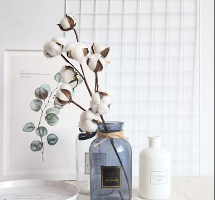 Obrázek z Umělá větvička bavlníku 50 cm