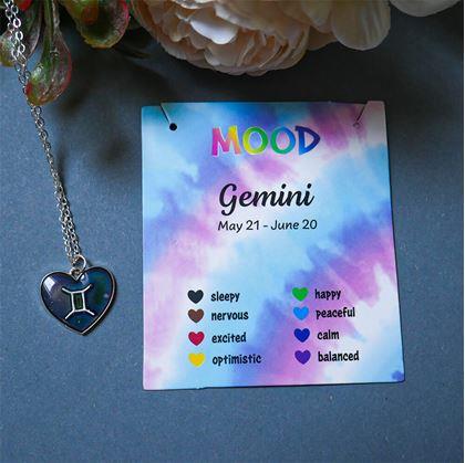 Obrázek z Řetízek s emocemi znamení zvěrokruhu - blíženci