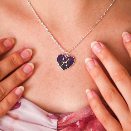 Obrázek z Řetízek s emocemi znamení zvěrokruhu - ryby