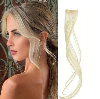 Obrázek z Příčesek do vlasů na klipu melír - blond