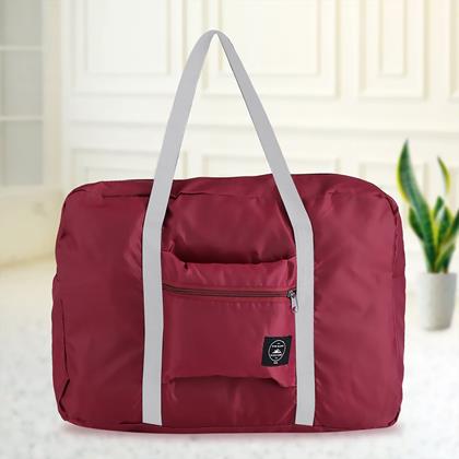 Obrázek z Skládací cestovní taška - vínová