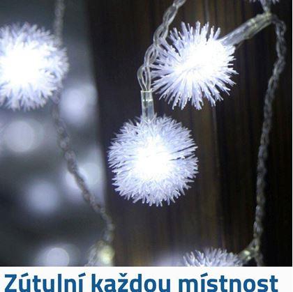 Obrázek z Vánoční světelný řetěz - studené světlo