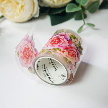 Obrázek z Dekorační samolepky - růže