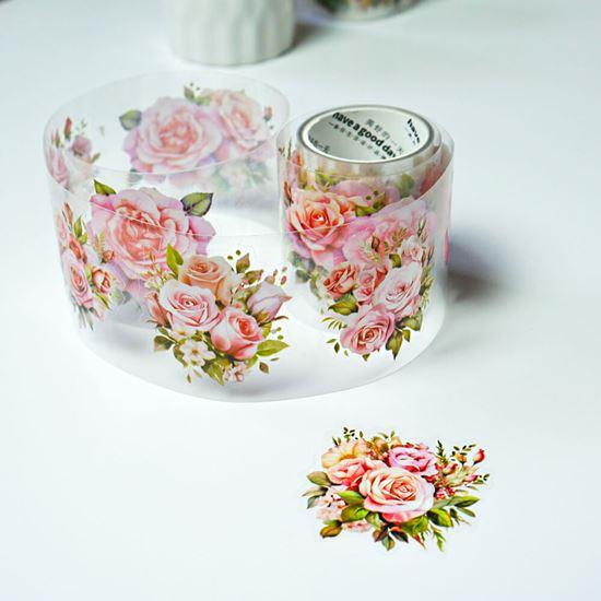 Obrázek z Dekorační samolepky - růže