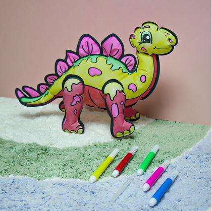 Obrázek z Nafukovací omalovánka - Stegosaurus