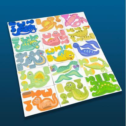 Obrázek 3D puzzle dinosauři 25 ks