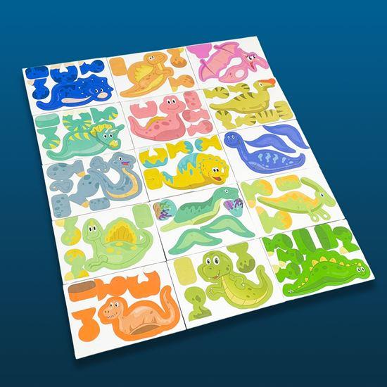 Obrázek z 3D puzzle dinosauři 25 ks