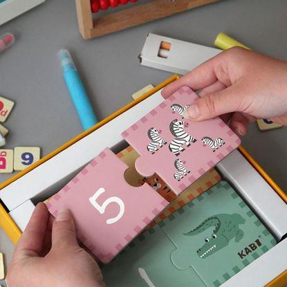 Obrázek Vzdělávací puzzle - počítání 20 dílků