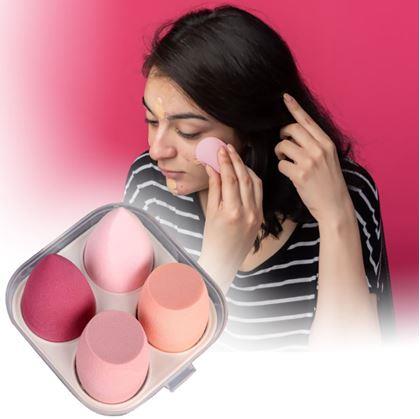 Obrázek z Houbičky na make-up 4 ks