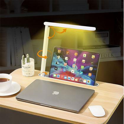 Obrázek z Výsuvný stolek na notebook s USB lampičkou