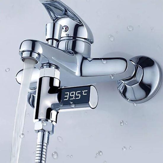 Obrázek z Teploměr na sprchu s LCD displejem