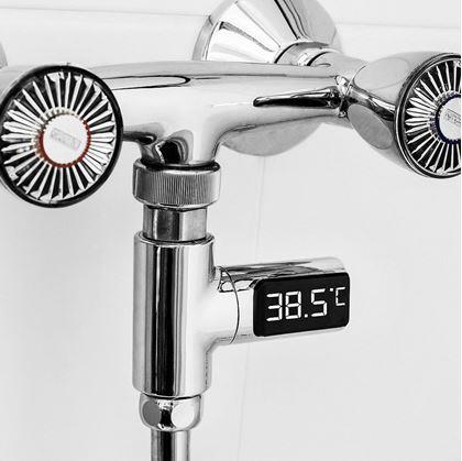 Obrázek z Teploměr na sprchu s LCD displejem