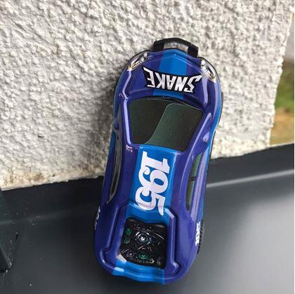 Obrázek z Kaskadérské skákací autíčko - modré