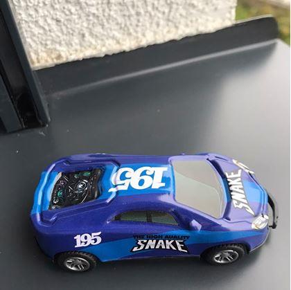 Obrázek z Kaskadérské skákací autíčko - modré