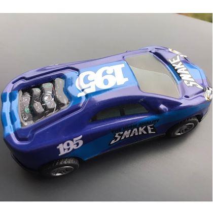 Obrázek z Kaskadérské skákací autíčko - modré