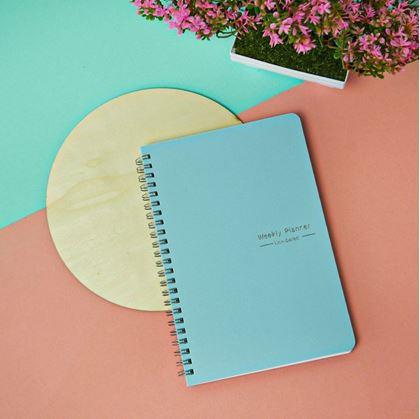 Obrázek z Nedatovaný motivační diář - modrý