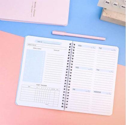 Obrázek z Nedatovaný motivační diář - modrý