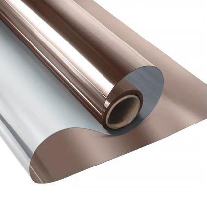 Obrázek z Zrcadlová fólie na okna 200 cm - rose gold