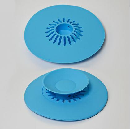 Obrázek z Silikonové sítko a zátka do dřezu