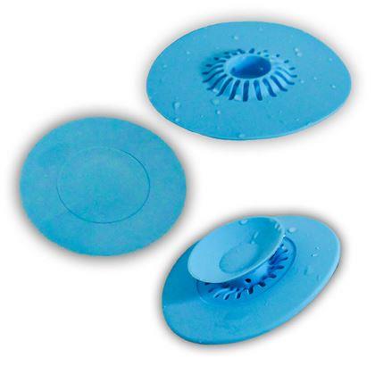 Obrázek z Silikonové sítko a zátka do dřezu