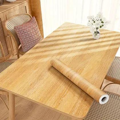 Obrázek z Samolepicí fólie na podlahu 200x60 cm - světlé dřevo