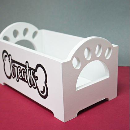 Obrázek z Zásobník se 2 nádobami na psí pamlsky