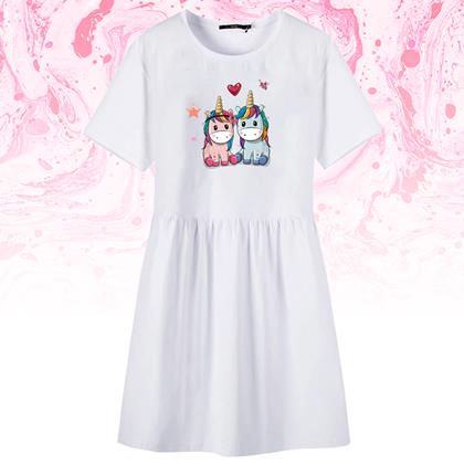 Obrázek z Nažehlovací obrázky na oblečení - jednorožci