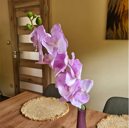 Obrázek z Umělé květiny orchidej - světle fialová