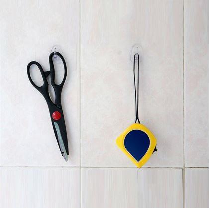 Obrázek z 10 ks přilnavých háčků bez vrtání 