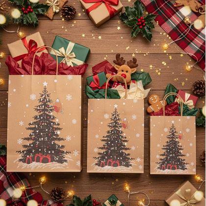 Obrázek z Vánoční taška - velikost M - stromeček