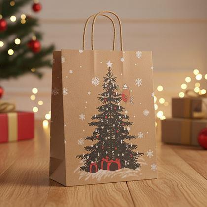 Obrázek z Vánoční taška - velikost L - dárečky