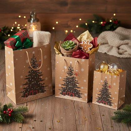 Obrázek z Vánoční taška - velikost L - dárečky