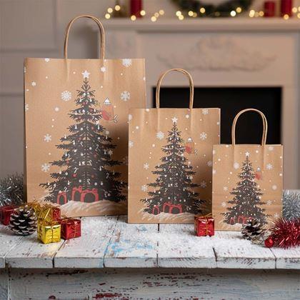 Obrázek z Vánoční taška - velikost L - dárečky